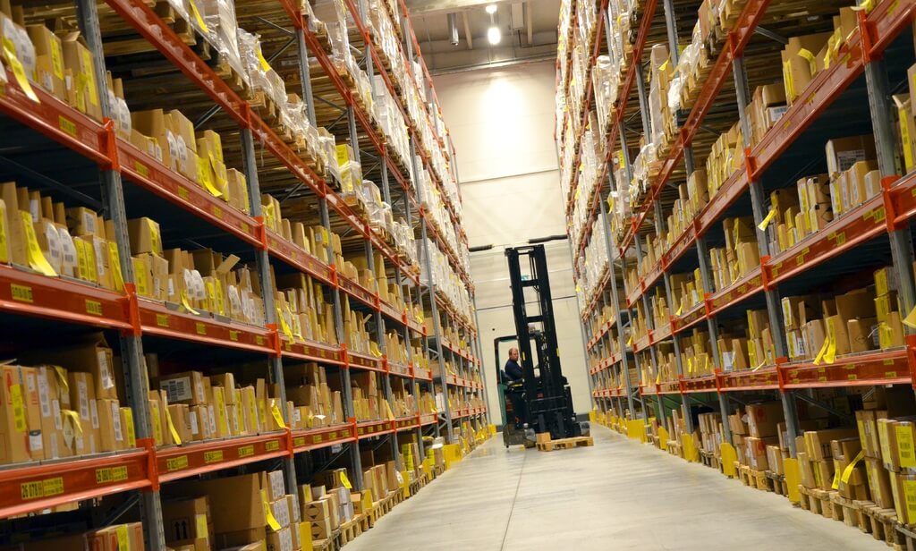 Warehouse as part of the supply chain